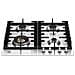 Piano P604LMODX a Gas 4 Zone Cottura da 60 cm Colore Acciaio Inox - Foto miniatura 1