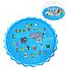 Splash Pad. Giocattolo Gonfiabile Con Spruzzatore D'acqua Per Giocare. 200 Cm Di Diametro. Design Di Animali E Dell'alfabeto. - Foto miniatura 1