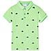 Polo da Bambino Verde Neon 92 - Foto miniatura 1