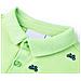Polo da Bambino Verde Neon 92 - Foto miniatura 3
