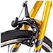 Bicicletta da corsa 700c in acciaio City Commuter - 14 velocità - Giallo - Foto miniatura 3