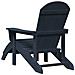 Sedia Adirondack  con poggiapiedi 2 pcs blu navy HDPE, Sedia Adirondack  con poggiapiedi blu navy HDPE - Foto miniatura 7