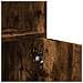 Mobiletto con Ruote Rovere Fumo 55x40x91 cm in Truciolato - Foto miniatura 8