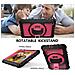 Custodia Per Samsung Galaxy Tab A 8.4"" Con Supporto E Tracolla Rosa - Foto miniatura 2