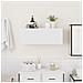 Mobile da Bagno a Parete Bianco 80x25x30cm in Legno Multistrato - Foto miniatura 3