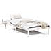 Rete letto con comodini Bianco Bianco - Foto miniatura 4