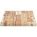 Mensole da Parete 4 pz 100x30x2 cm Legno Acacia Non Trattato - Foto miniatura 5
