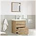 Mobile da Bagno 41 x 38.5 x 48 cm Legno multistrato - Foto miniatura 2