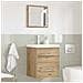 Mobile da Bagno 41 x 38.5 x 48 cm Legno multistrato - Foto miniatura 4