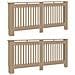 Copertura per radiatori 2 pcs Marrone 172 x 19 x 81.5 cm - Foto miniatura 1