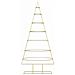 Albero di Natale in metallo con supporto Oro 180 cm - Foto miniatura 5