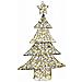 Albero di Natale con 120 LED Bianco caldo 120 cm Rattan - Foto miniatura 1