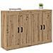 Mobile a muro 2 pcs Rovere artigianale 69,5 x 34 x 90 cm - Foto miniatura 3