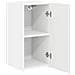 Mobile TV da parete 2 pcs Bianco 30 x 31 x 60 cm - Foto miniatura 6