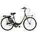 Bici Alluminio Da Donna Misura 26 X 1,75 Bicicletta Linea Venere City Bike Senza Cambio 1v Completa Di Accessori Luci A Led - 40 Titanio Verde Lime - Foto miniatura 1