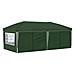 Tenda per feste a pop-up 575 x 288 x 245 cm Verde - Foto miniatura 4