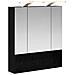 Mobiletto per specchio da bagno Rovere Nero 60 x 14.5 x 70 cm - Foto miniatura 1