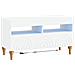 Mobile TV LED Bianco Legno ingegnerizzato - Foto miniatura 1