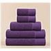 Set Asciugamani in Spugna - L’Eccellenza nel Tuo Bagno | SOFFICE - GRAPE ROYALE /VIOLA - Foto miniatura 1