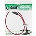 Cavo di Connessione con Sicurezza SATA III Rossa M / M 0.3 m 27303W - Foto miniatura 2