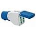 Adattatore da spina Protezione IP44 Presa 2x2P piu' T16A - Foto miniatura 4