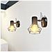 Set 2 Applique con Rete in Stile Industriale Nero Lampadina LED - Foto miniatura 9