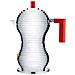 Caffettiera Espresso Pulcina Rosso 6 Tazza Alluminio Induzione - Foto miniatura 1