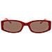 Gu7435-5166e Occhiali da Sole, Rosso (Red), 51 Donna - Foto miniatura 2