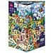 HEY29744 Puzzle 1500 Pezzi Triangolare - Paese Allegro - Foto miniatura 1