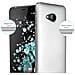 Custodia Compatibile Con Htc U Play In Argento Metallo - Hard Case Coperchio Protettivo In Look Metallico Contro I Graffi E Gli Urti - Foto miniatura 2
