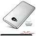 Custodia Compatibile Con Htc U Play In Argento Metallo - Hard Case Coperchio Protettivo In Look Metallico Contro I Graffi E Gli Urti - Foto miniatura 4