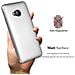 Custodia Compatibile Con Htc U Play In Argento Metallo - Hard Case Coperchio Protettivo In Look Metallico Contro I Graffi E Gli Urti - Foto miniatura 7