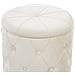 Set Di 2 Pouf Contenitore Bianco Pueblo - Foto miniatura 9