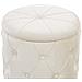 Set Di 2 Pouf Contenitore Bianco Pueblo - Foto miniatura 8