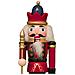 Set 1-2-4 Schiaccianoci Soldatino Accessorio Decorativo Ornamenti Natale 18 Cm 1 Pezzo Schiaccianoci - Foto miniatura 3