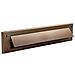 Progetto Bh05983 Stormseal La Posta Di Lettera Di Copertura Brush Box Excluder Con Flap Per Uso Interno O Esterno 343 X 80mm (131 2 Pollici X 31 8 Pollici) - Brown - Foto miniatura 1