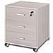 Cassettiera Per Ufficio Tre Cassetti Con Ruote Olmo 50x41x H70 Cm - Foto miniatura 1