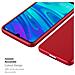 Custodia Compatibile Con Huawei P Smart 2019 / Honor 10 Lite In Rosso Metallico - Coperchio Protettivo In Silicone Tpu Flessibile - Foto miniatura 6