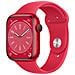 Watch Series 8 OLED 45 mm Digitale 396 x 484 Pixel Touch screen Rosso Wi-Fi GPS (satellitare) - Foto miniatura 1