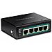 Switch Ti-b541 Ethernet (uscita PoE) Fino a 65 W di budget PoE ESD /EMI Colore nero - Foto miniatura 2