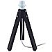 Lampada Da Tavolo Treppiede Deco Mdl3042 Legno Nero - Foto miniatura 2