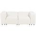 Divano Modulare 2 Posti Falsterbo Bouclé Bianco - Foto miniatura 8