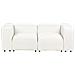 Divano Modulare 2 Posti Falsterbo Bouclé Bianco - Foto miniatura 15