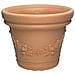 Vaso Gdm Eilos In Resina Di Martino - Ø59xh48 Cm Coral - Foto miniatura 1