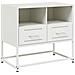 Mobile Tv Bianco 68x39x60,5 Cm In Acciaio - Foto miniatura 1