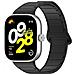 Cinturino In Silicone Per Xiaomi Redmi Watch 4/mi Band 8 Pro Black - Foto miniatura 1