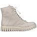 Beige Casual Closed Ladies Mid Height Boots Stivaletti Pelle Sintetica Scarpe Donna Beige Eu 39, Y3420-61 - Foto miniatura 3