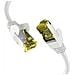 EC020200018 cavo di rete Bianco 0,5 m Cat6a S /FTP (S-STP) - Foto miniatura 1