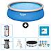 Piscina Fuori Terra - In Giro - 457x122 Cm - Blu - Include Accessori Coordinati Cb22 - Foto miniatura 1