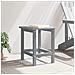 Tavolo Laterale Adirondack Grigio chiaro 38x38x45 cm HDPE - Foto miniatura 4